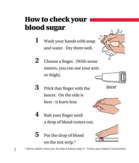 blood glucose washing instructions